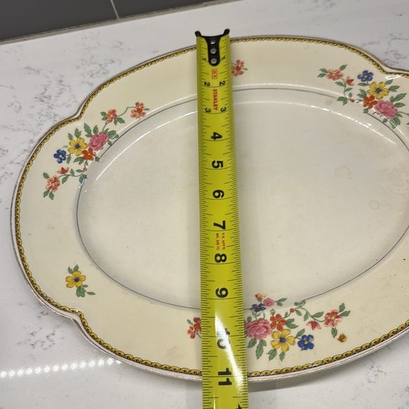 Art Deco Platter: 1920s Pareek, Johnson Bros. of England, AKA Grafton - Picture 4 of 8